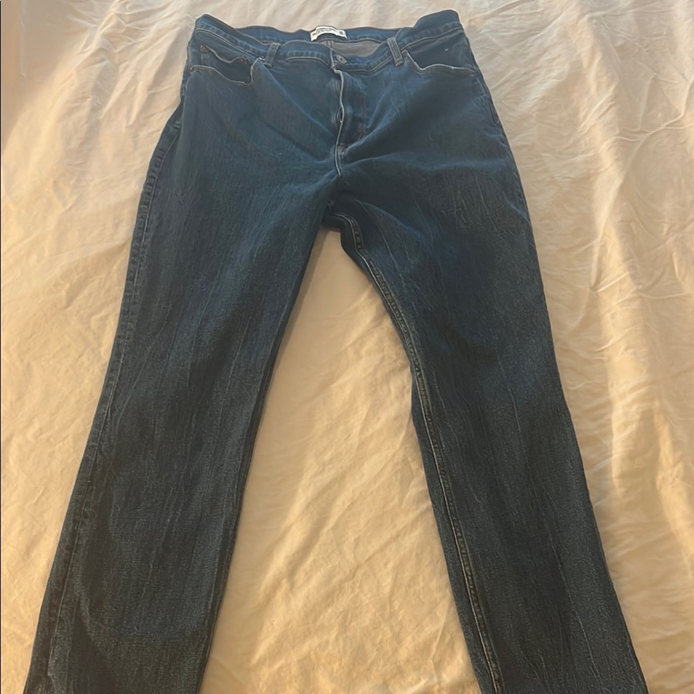 Abercrombie & Fitch Ultra High Rise Blue Jeans